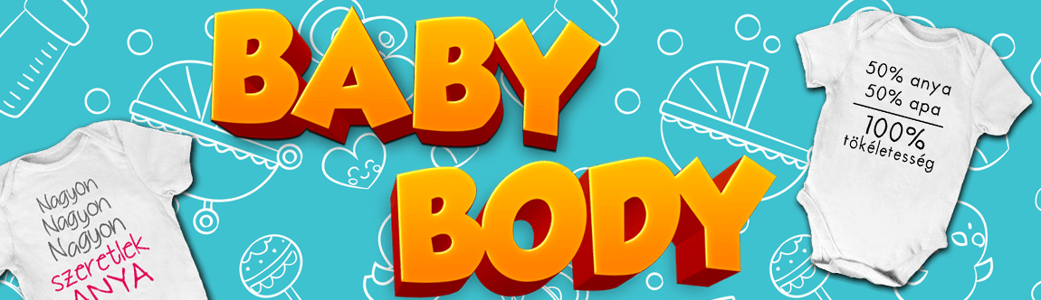 Baby bodyk és előkék