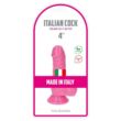 Italian Cock - Olasz Csődör dildó, pink - 10cm