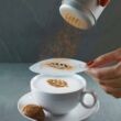 Kávé díszítő barista sablonok 16 sablon
