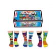 The Mashers zokni szett - 6 db különböző mintájú zokni