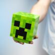 Minecraft Creeper fej lámpa