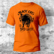 Black Cat Is Bad Luck póló több színben
