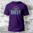 Birthday Queen szülinapi póló lila