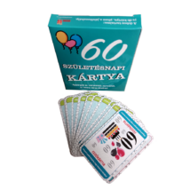 Szülinapi Ajándék Kártya Játék 60. Születésnapra