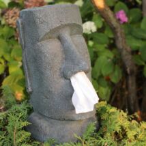 Zsebkendő adagoló húsvét-szigeteki Moai szobor