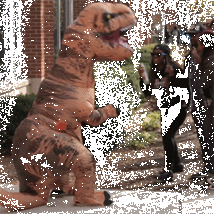 T-rex Dino jelmez