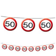 50-es sebességkorlátozó Születésnapi füzér
