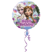 18 inch-es Happy Birthday Jégvarázs - Disney Frozen - Szülinapi Fólia Lufi