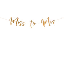 Miss to Mrs Rosegold Dekorációs Esküvői Füzér - 2 m-es