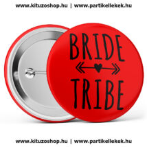Bride Tribe lánybúcsú kitűző