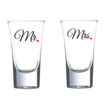 Mr és Mrs páros felespohár 2