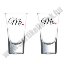 Mr és Mrs páros felespohár 2