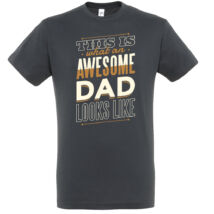 Awesome dad 2. póló több színben