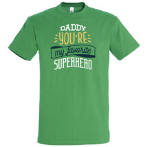 Daddy favourite superhero póló több színben