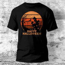 Happy Halloween kísértet kúria póló több színben