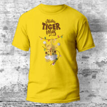 Merry Tigermas karácsonyi póló a karácsony és a tigrisek kedvelőinek. 100% pamut, kényelmes viselet.