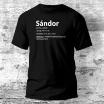 Sándor - névnapi póló több színben