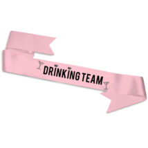 Drinking Team vállszalag rózsaszín