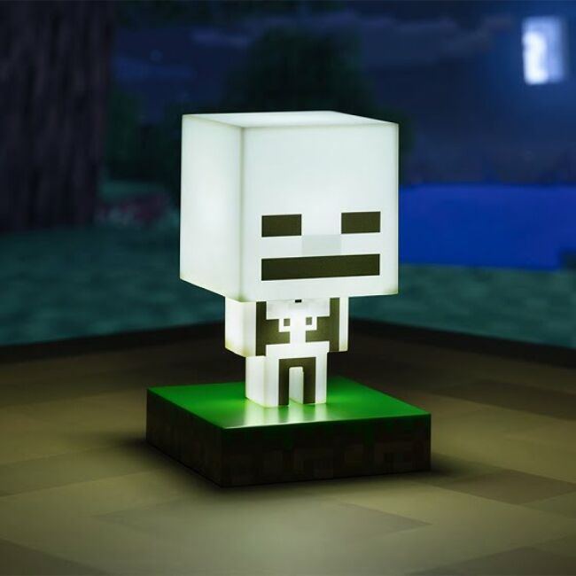 Minecraft Skeleton 3D ikon hangulatvilágítás