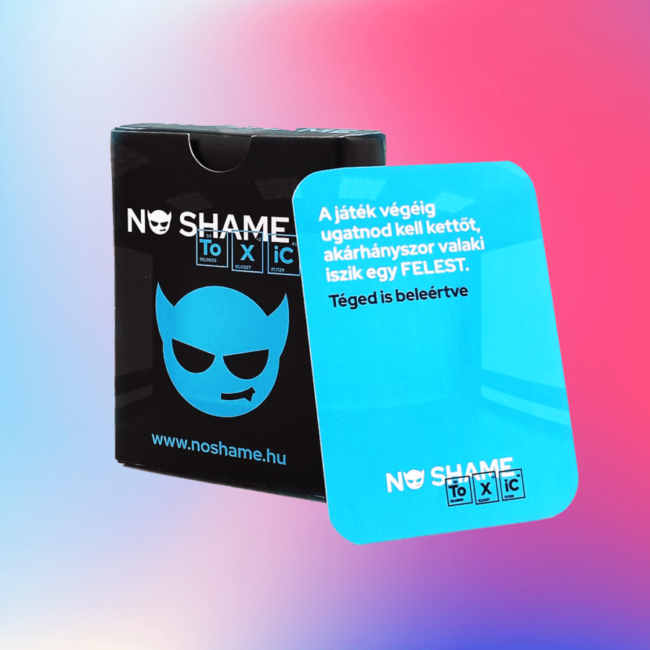 No Shame Crush toxic kártyajáték