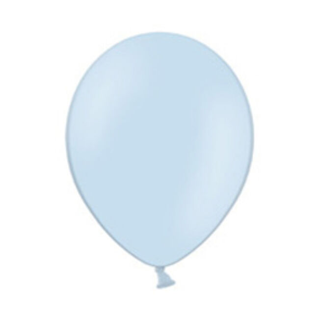 11 inch-es Pastel Sky Blue - Világoskék Kerek Lufi, 28cm