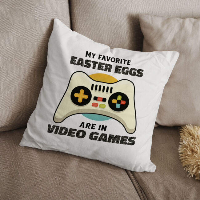 Húsvéti gamer párna