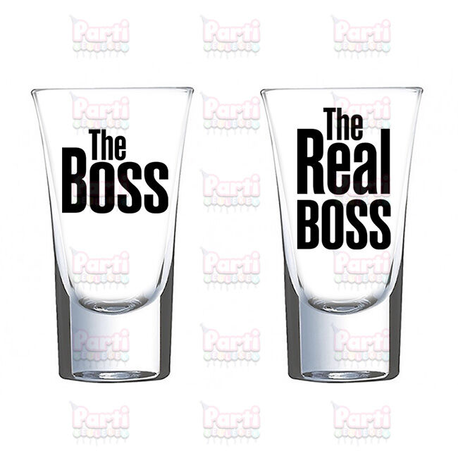 The Boss - The Real Boss páros felespohár szett