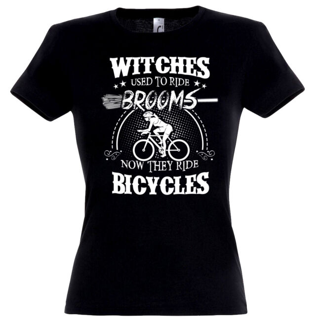 Witches csajos kerékpáros póló több színben