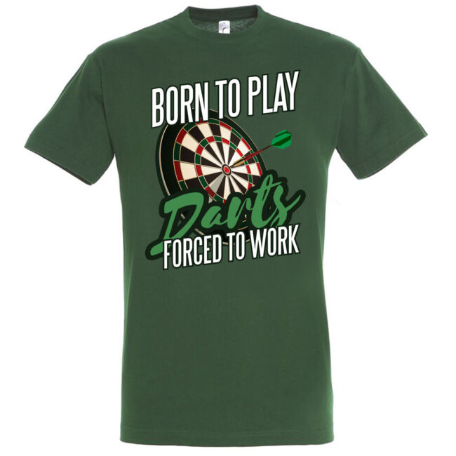 Born to play darts póló több színben