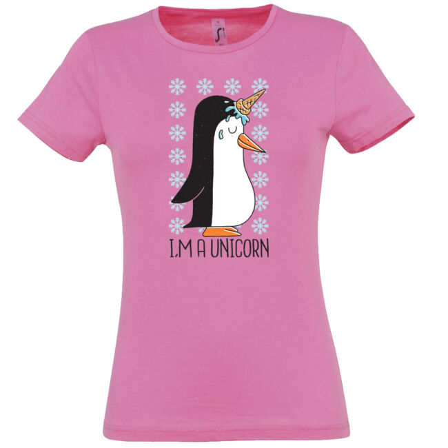 I'm A Unicorn pingvines póló több színben