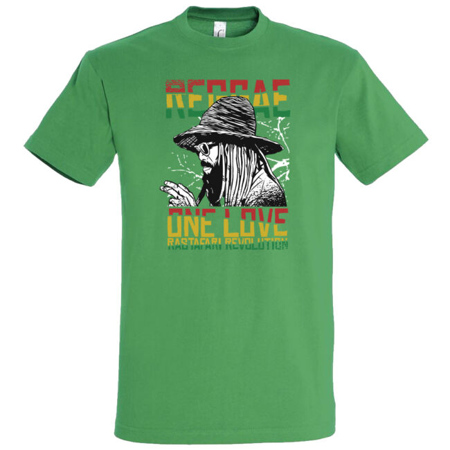 Reggae Rastafari póló