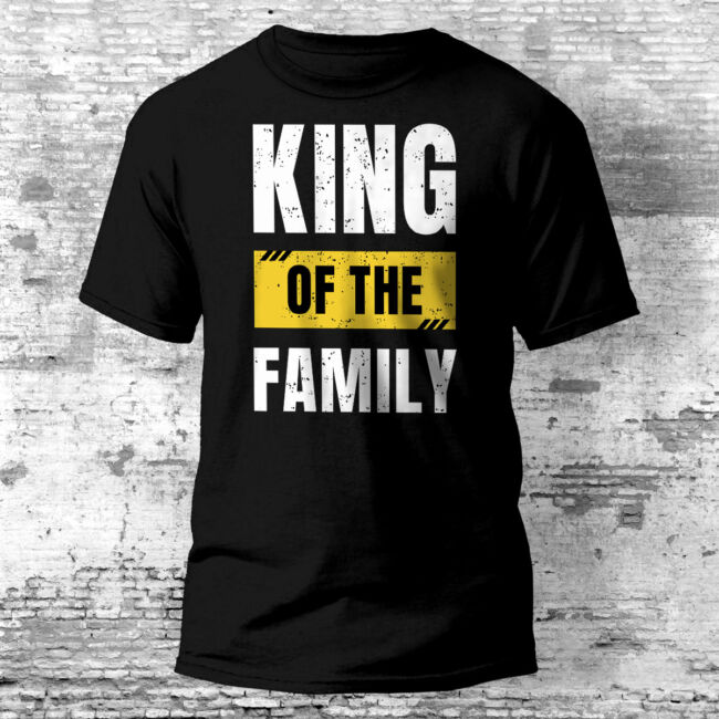 King Of The Family póló több színben