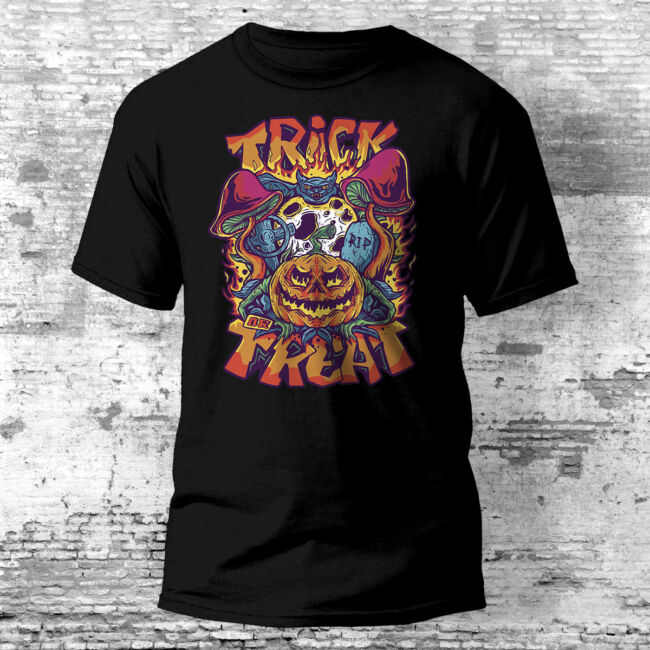 Trick or Treat póló több színben