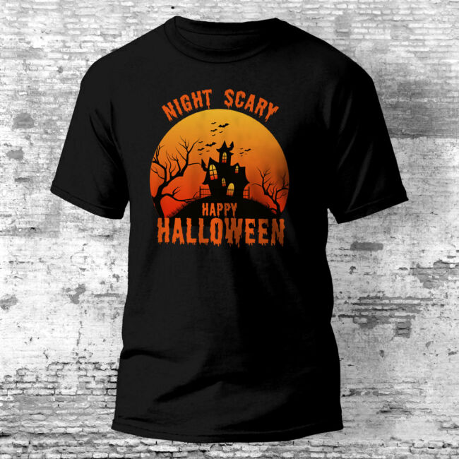 Scarry Night Halloween póló több színben