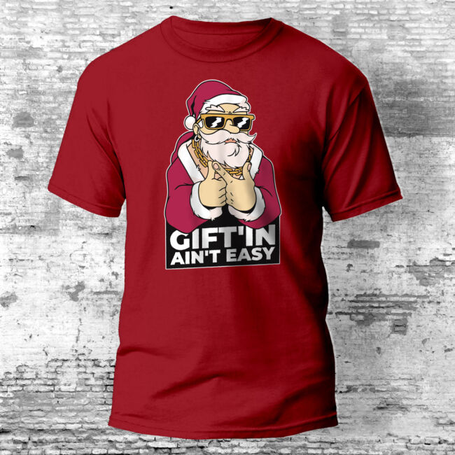 Santa Gangster póló, több színben