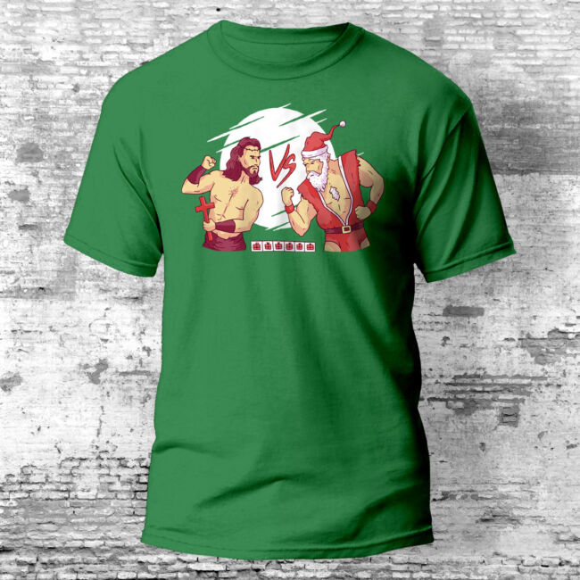 Christmas Kombat póló több színben